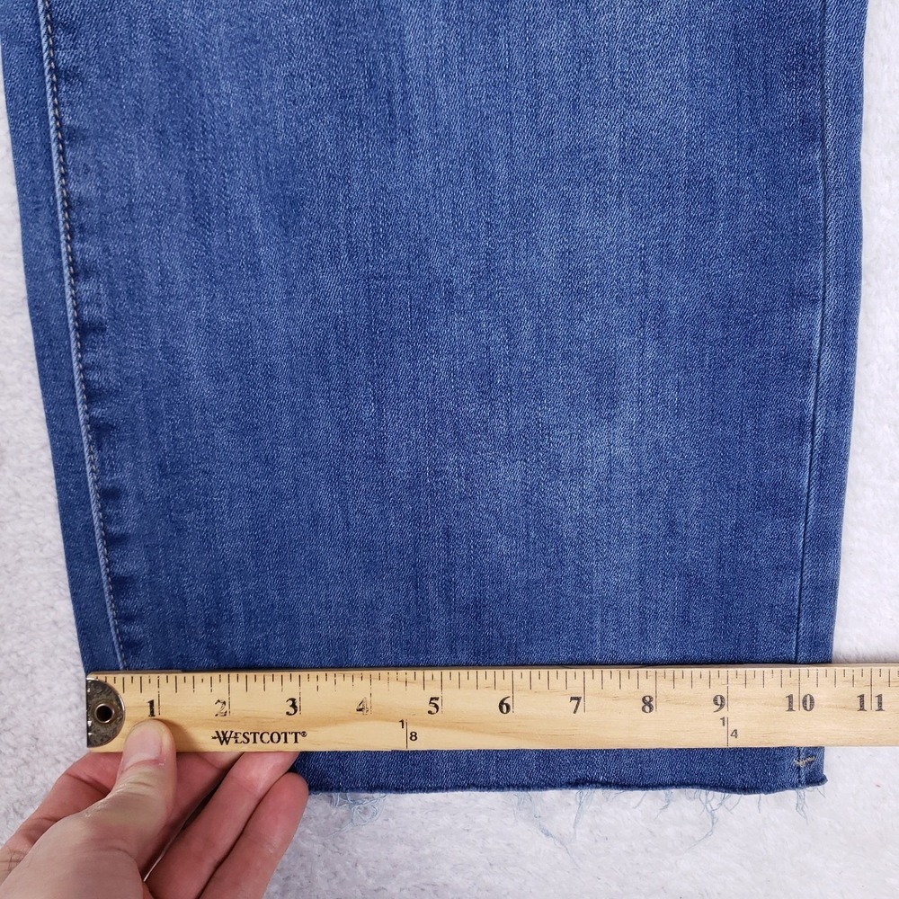 Pink Lily Blue Wide Leg Jeans - Picture 6 of 10